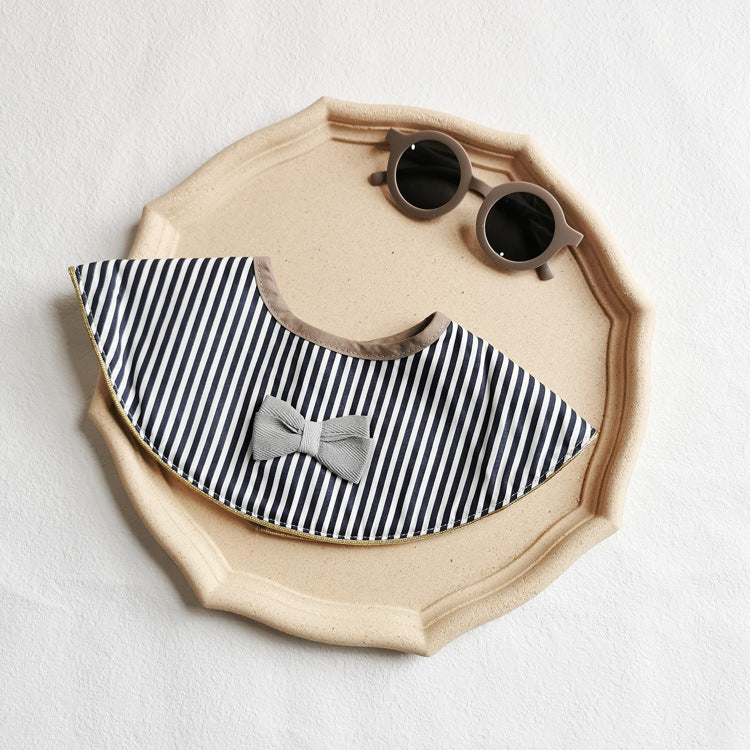 (Boy baby) ins saliva towel baby bib cotton baby newborn baby supplies mother and baby supplies