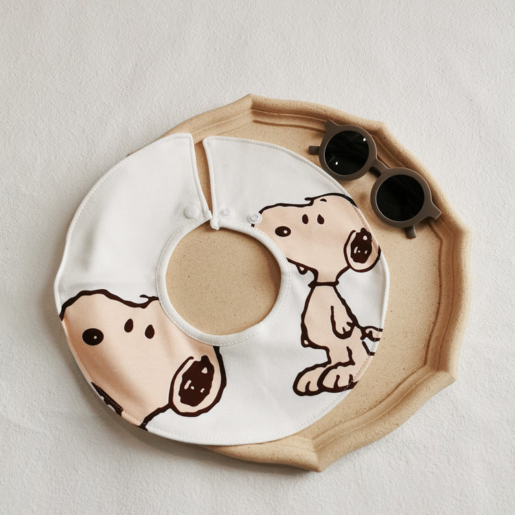 (Boy baby) ins saliva towel baby bib cotton baby newborn baby supplies mother and baby supplies