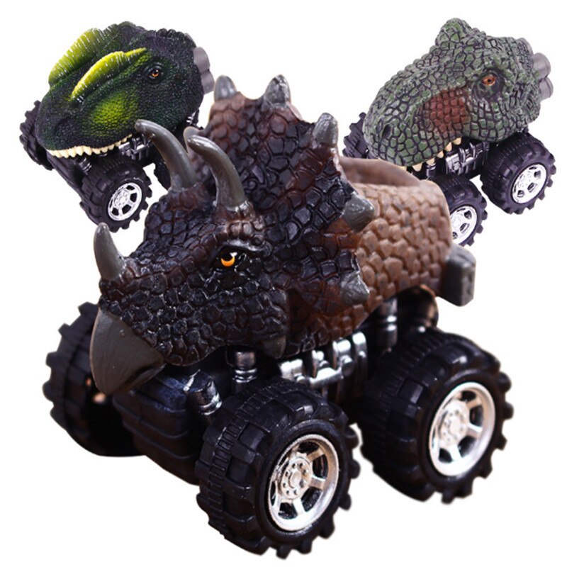 Baby Car Pull Back Car Dino Toy  Pull Back Dinosaur Model Toys