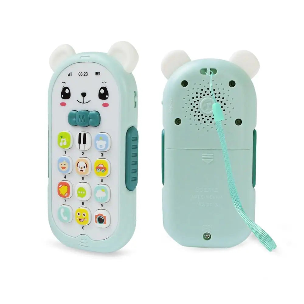 Baby Phone Toy Telephone Music Sound Machine for for Kids Infant Early Educational Mobile Phone Toys Gift