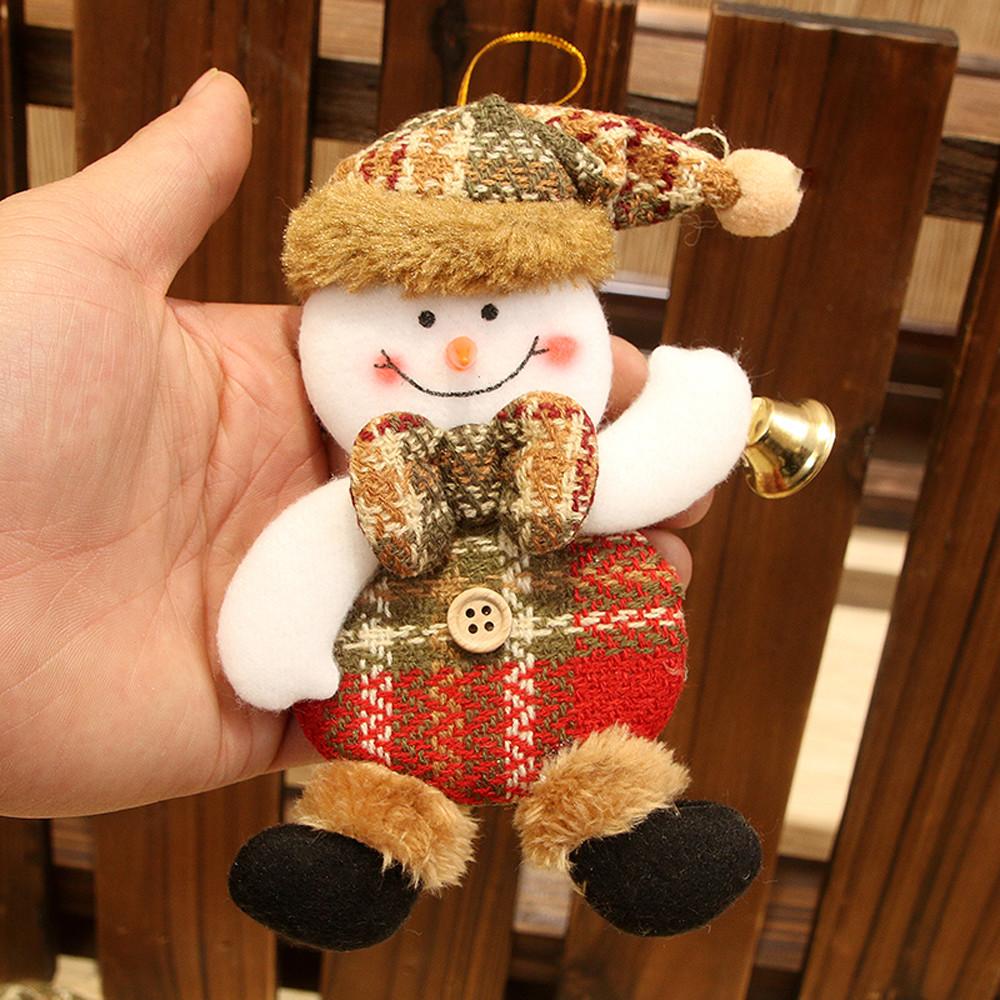 Christmas home decor hanging ornaments dolls christmas tree decorations New year hanging decorations enfeites de natal