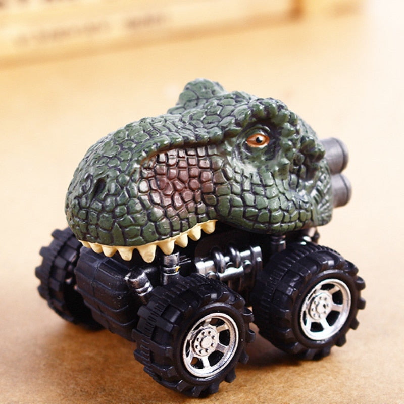 Baby Car Pull Back Car Dino Toy  Pull Back Dinosaur Model Toys