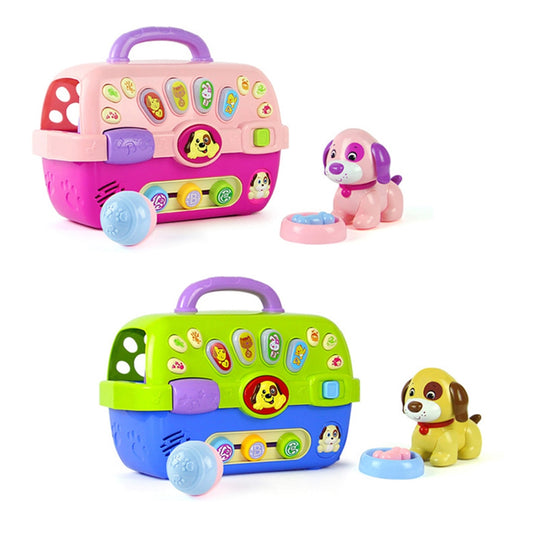 Musical Puppy Carrier Toy For Baby