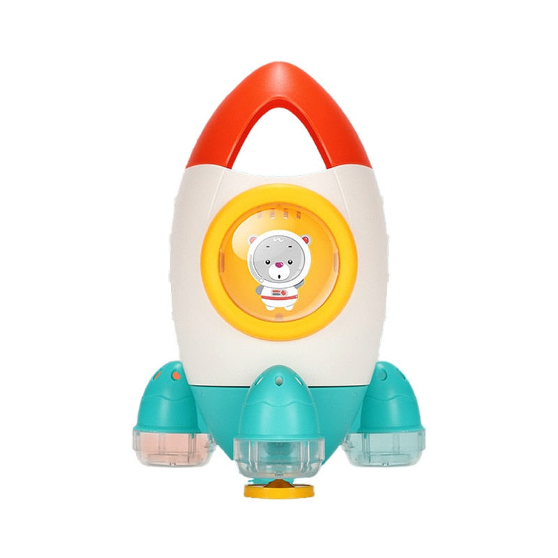 Baby Toys Spin Water Spray Rocket Bath Toys for Children