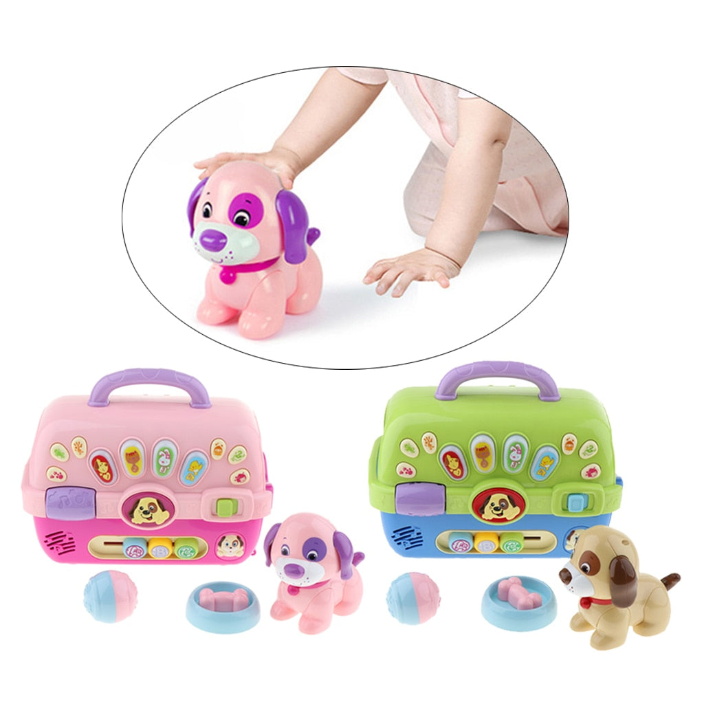 Musical Puppy Carrier Toy For Baby