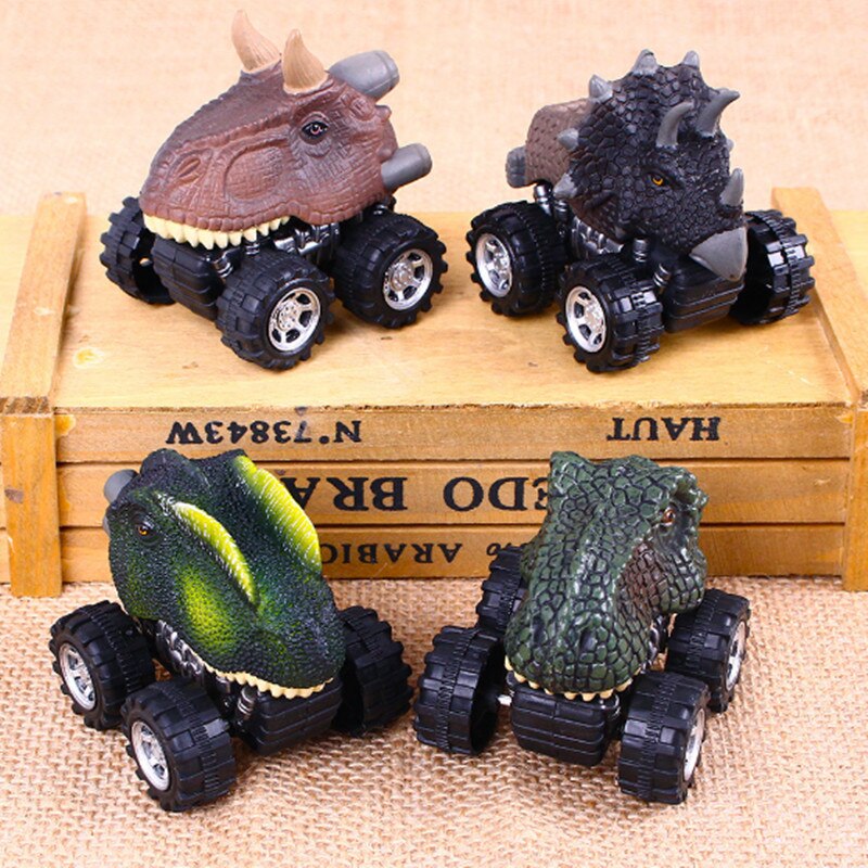 Baby Car Pull Back Car Dino Toy  Pull Back Dinosaur Model Toys