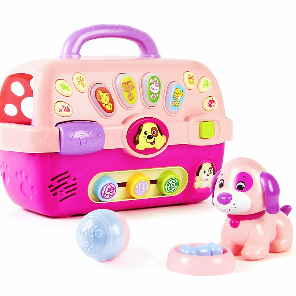 Musical Puppy Carrier Toy For Baby