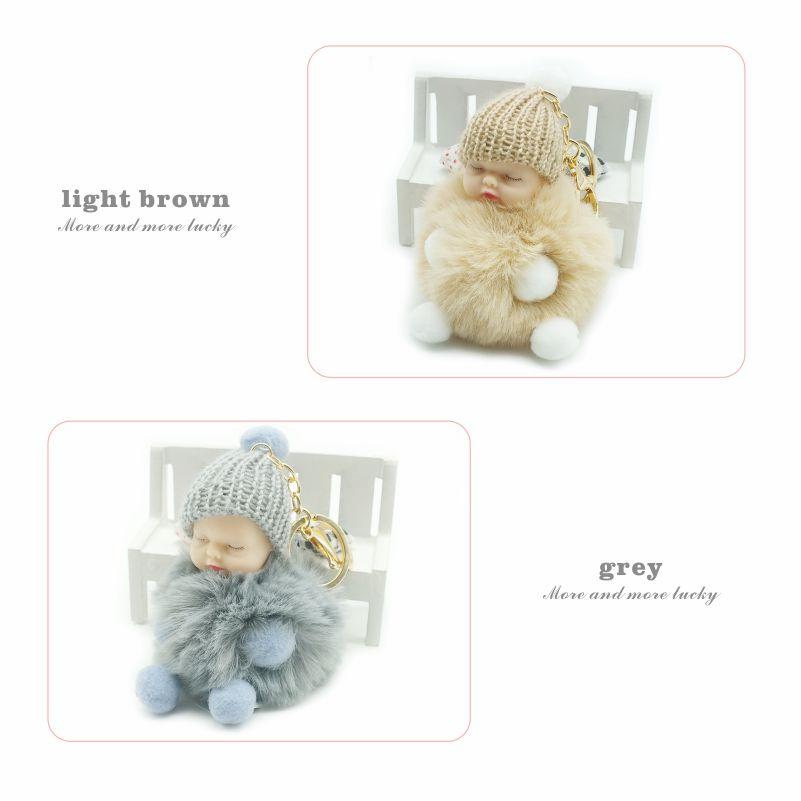 Sleeping Baby Doll Key Chains