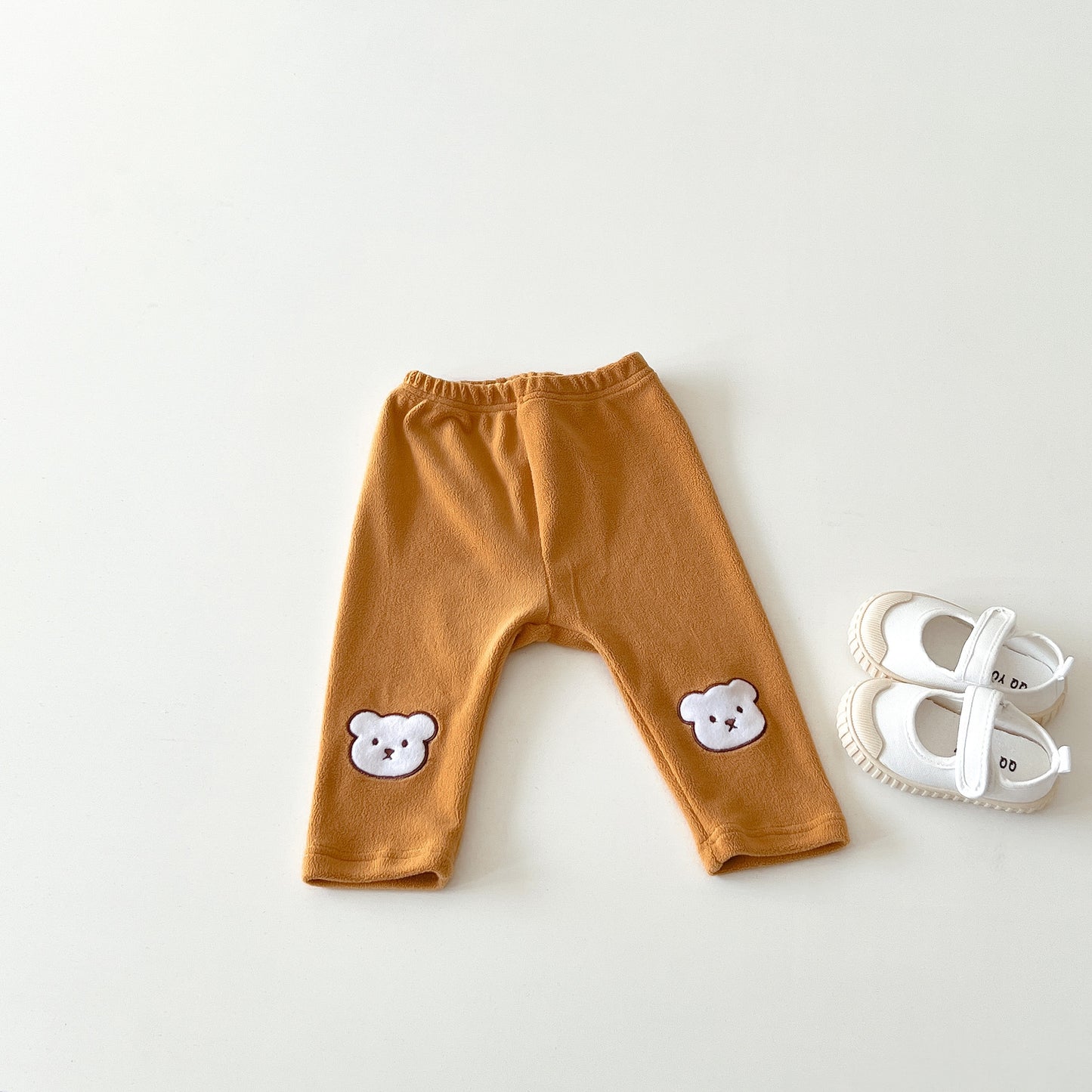 ins Children's spring leggings baby spring velvet thin leggings baby trousers baby big PP pants