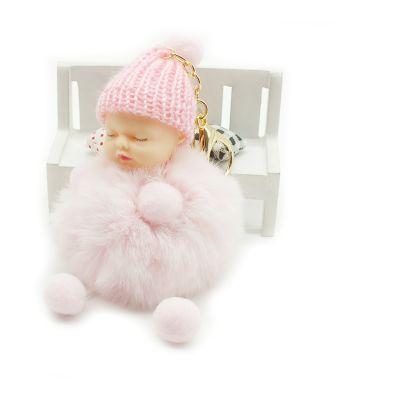 Sleeping Baby Doll Key Chains