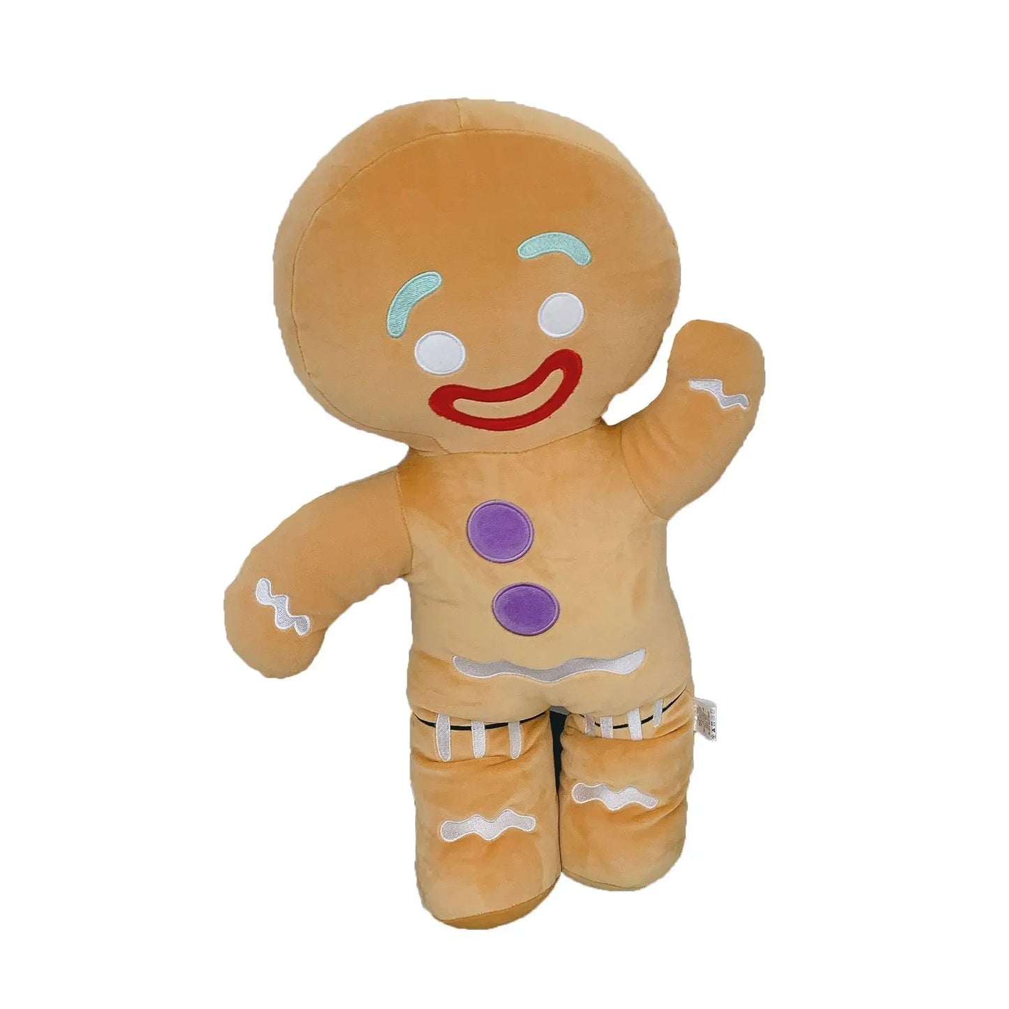 Gingerbread Man Plush Toy Baby Appease Doll Biscuits Man Pillow Car Seat Cushion Reindeer Home Decor Toy Children Christmas Gift