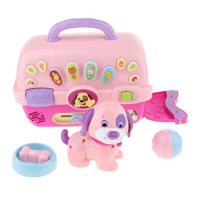 Musical Puppy Carrier Toy For Baby