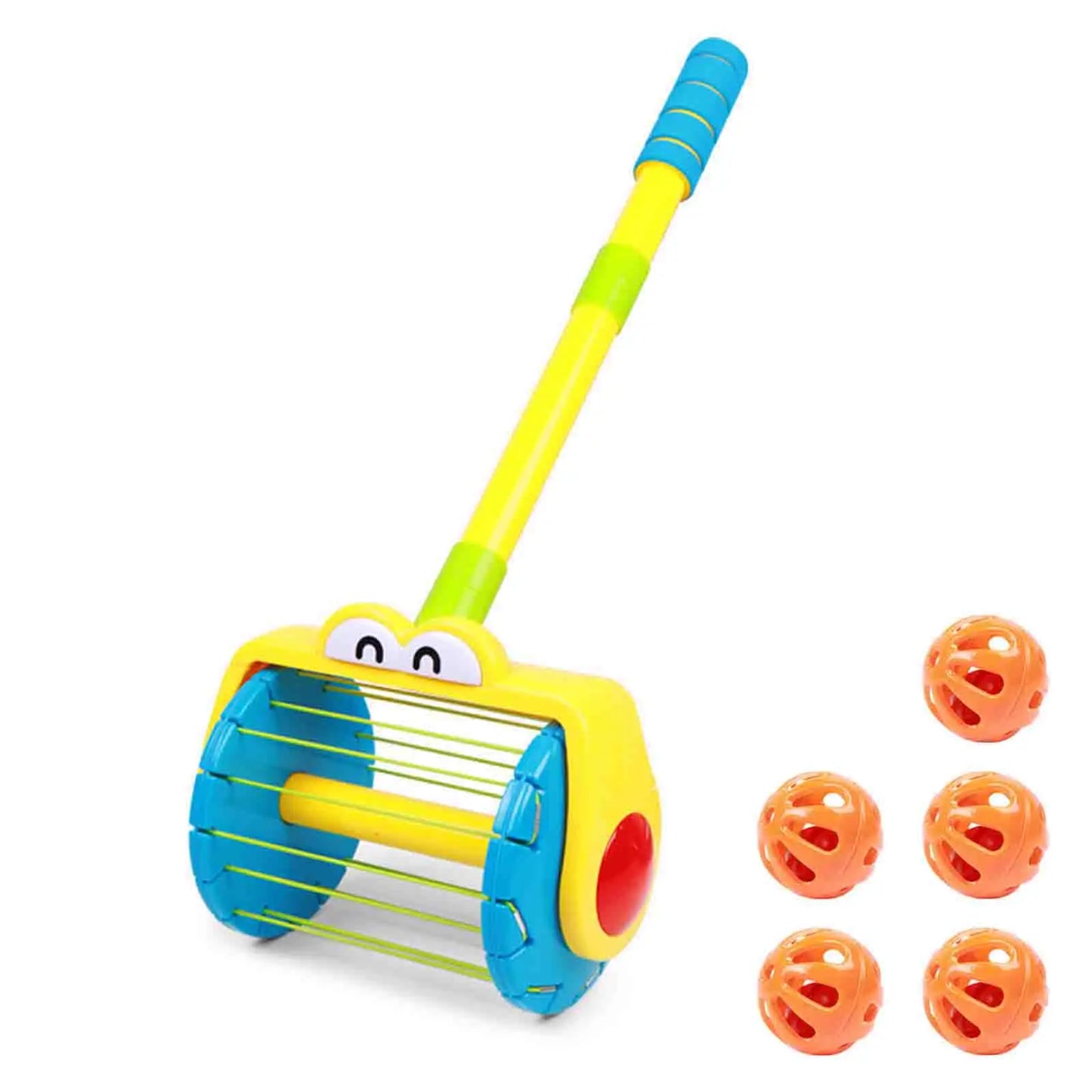 Electric Whirl Ball Launchers Walker Baby Vacuum Cleaner Toy