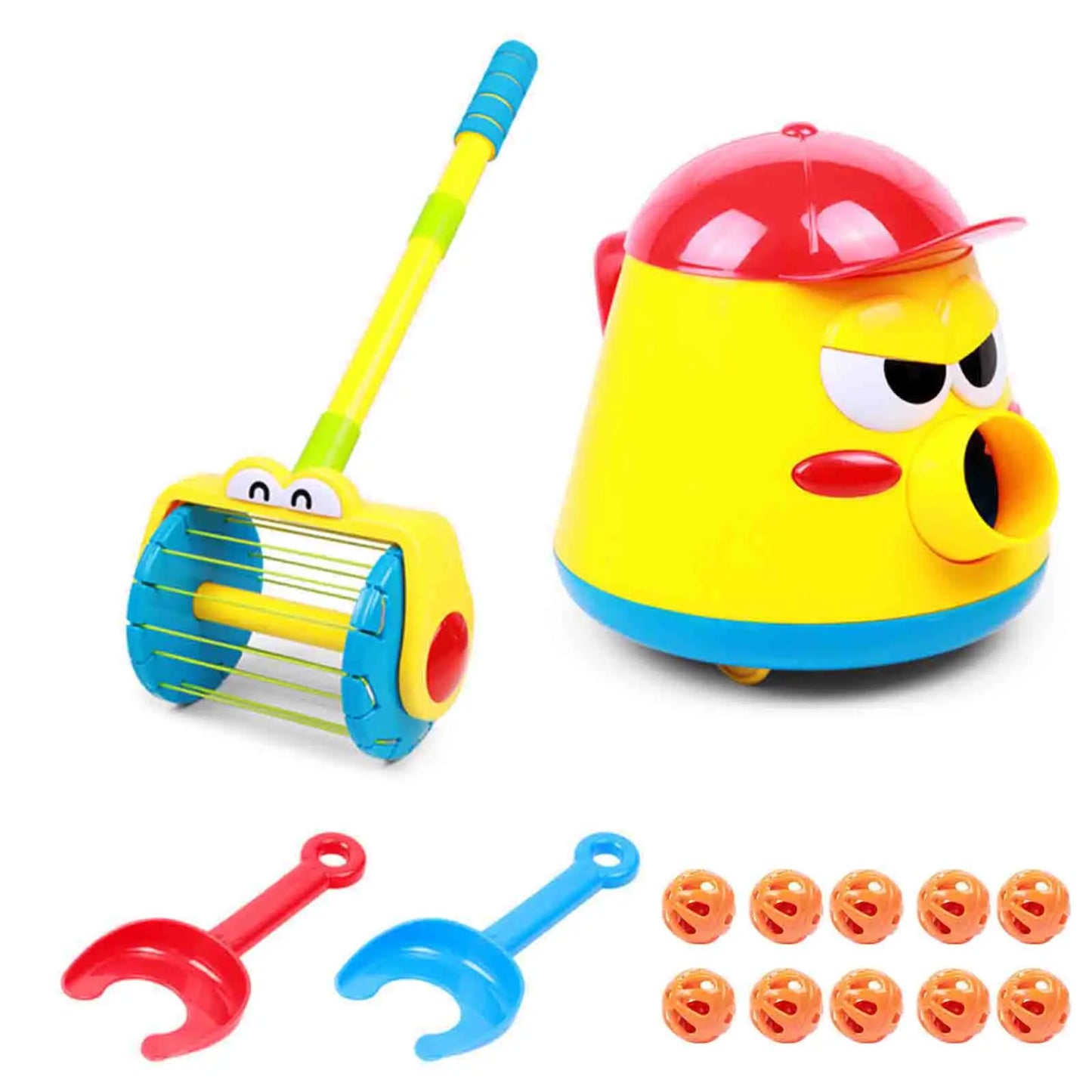 Electric Whirl Ball Launchers Walker Baby Vacuum Cleaner Toy