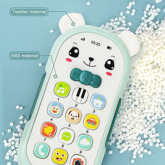 Baby Phone Toy Telephone Music Sound Machine for for Kids Infant Early Educational Mobile Phone Toys Gift